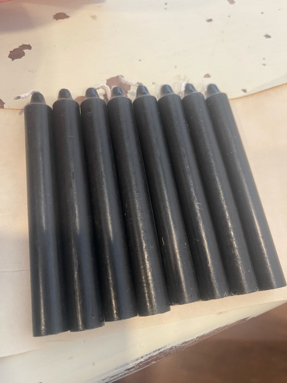 You Are The Magic black candles set of 10 (4 inches each) - Picture 2 of 4